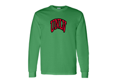 SweatRo Men's UNLV Rebels Gildan Heavy Cotton Long Sleeve T-Shirt