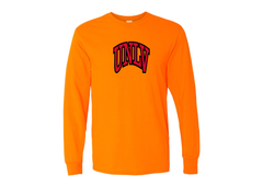 SweatRo Men's UNLV Rebels Gildan Heavy Cotton Long Sleeve T-Shirt