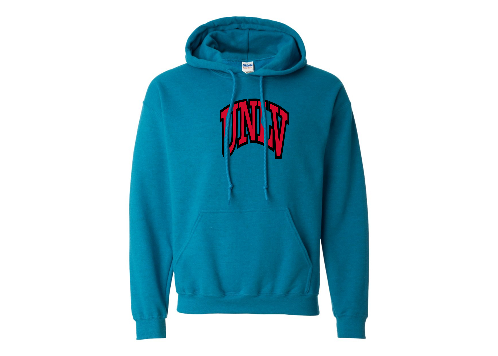 SweatRo Men's UNLV Rebels Gildan Heavy Blend Hooded Sweatshirt