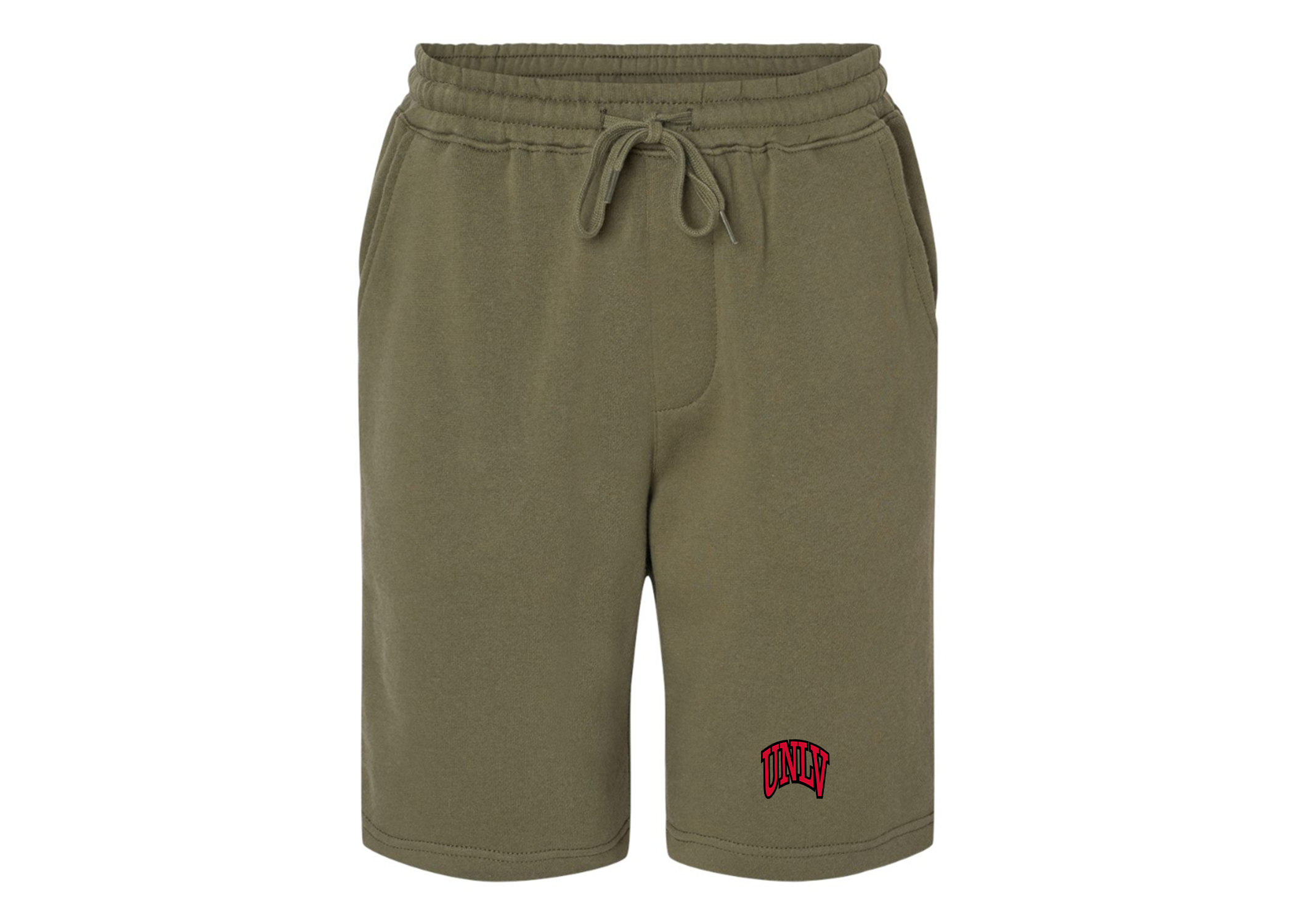 SweatRo Men's UNLV Rebels Independent Trading Co Midweight Fleece Shorts