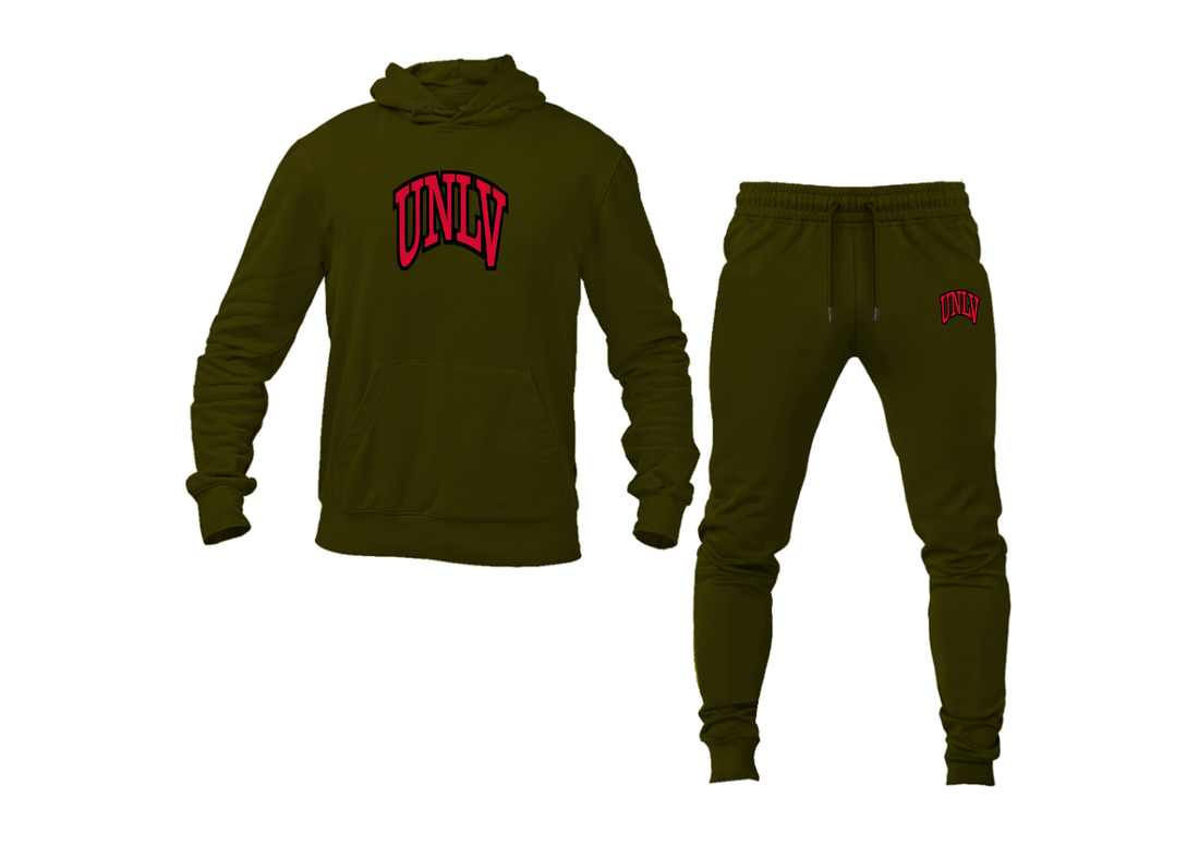 Men's UNLV Rebels Hoodie Joggers Set