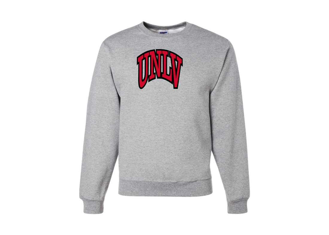 Men's UNLV Rebels JERZEES NuBlend Crewneck Sweatshirt