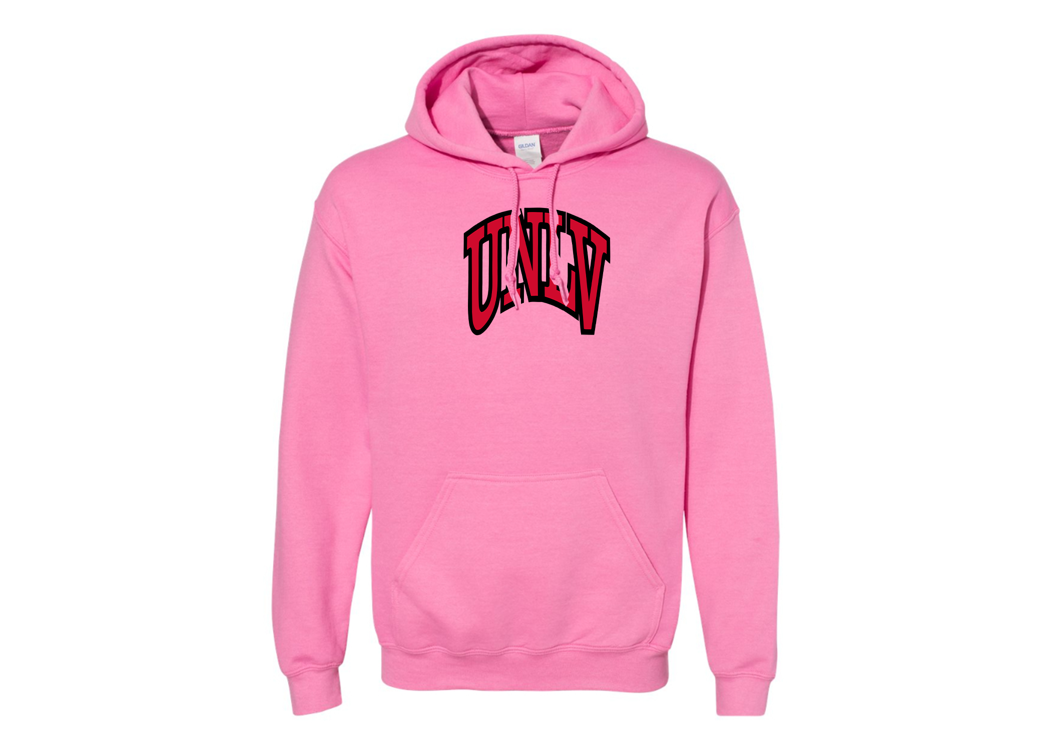 SweatRo Men's UNLV Rebels Gildan Heavy Blend Hooded Sweatshirt