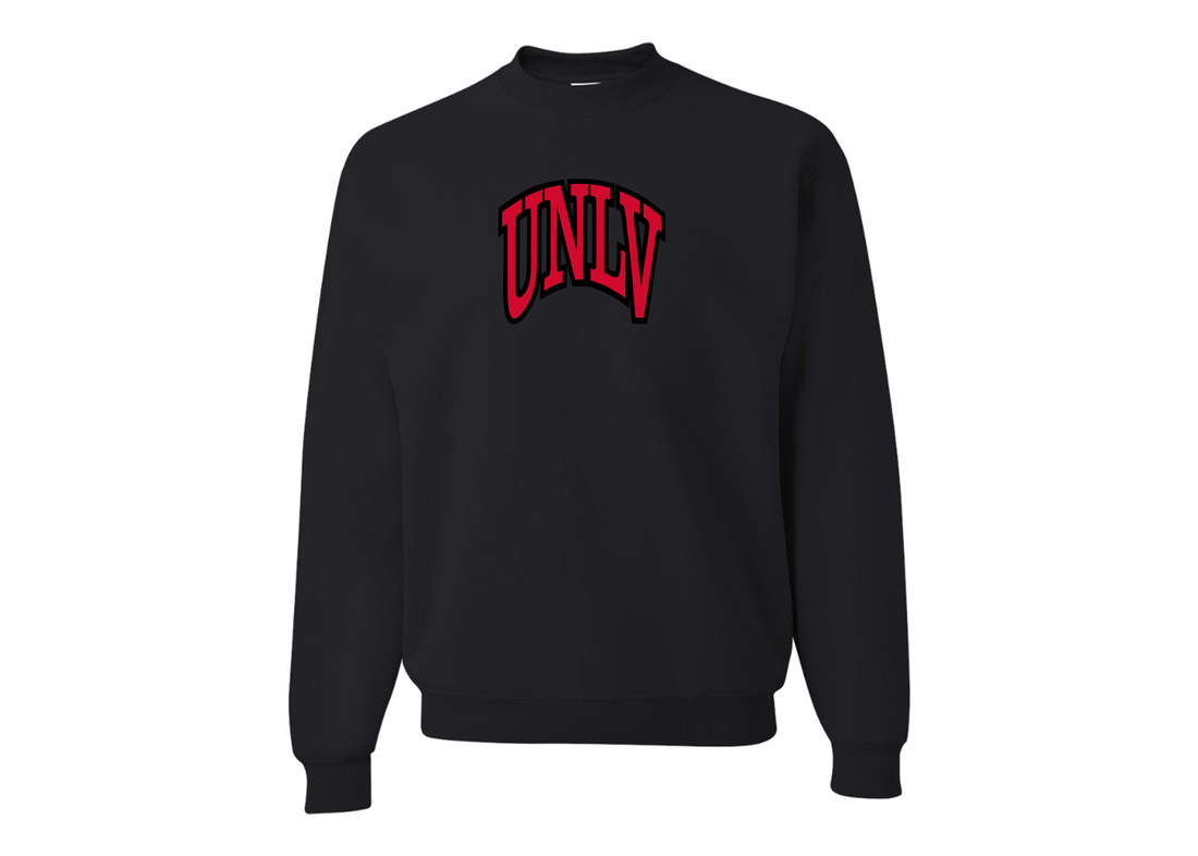 Men's UNLV Rebels JERZEES NuBlend Crewneck Sweatshirt