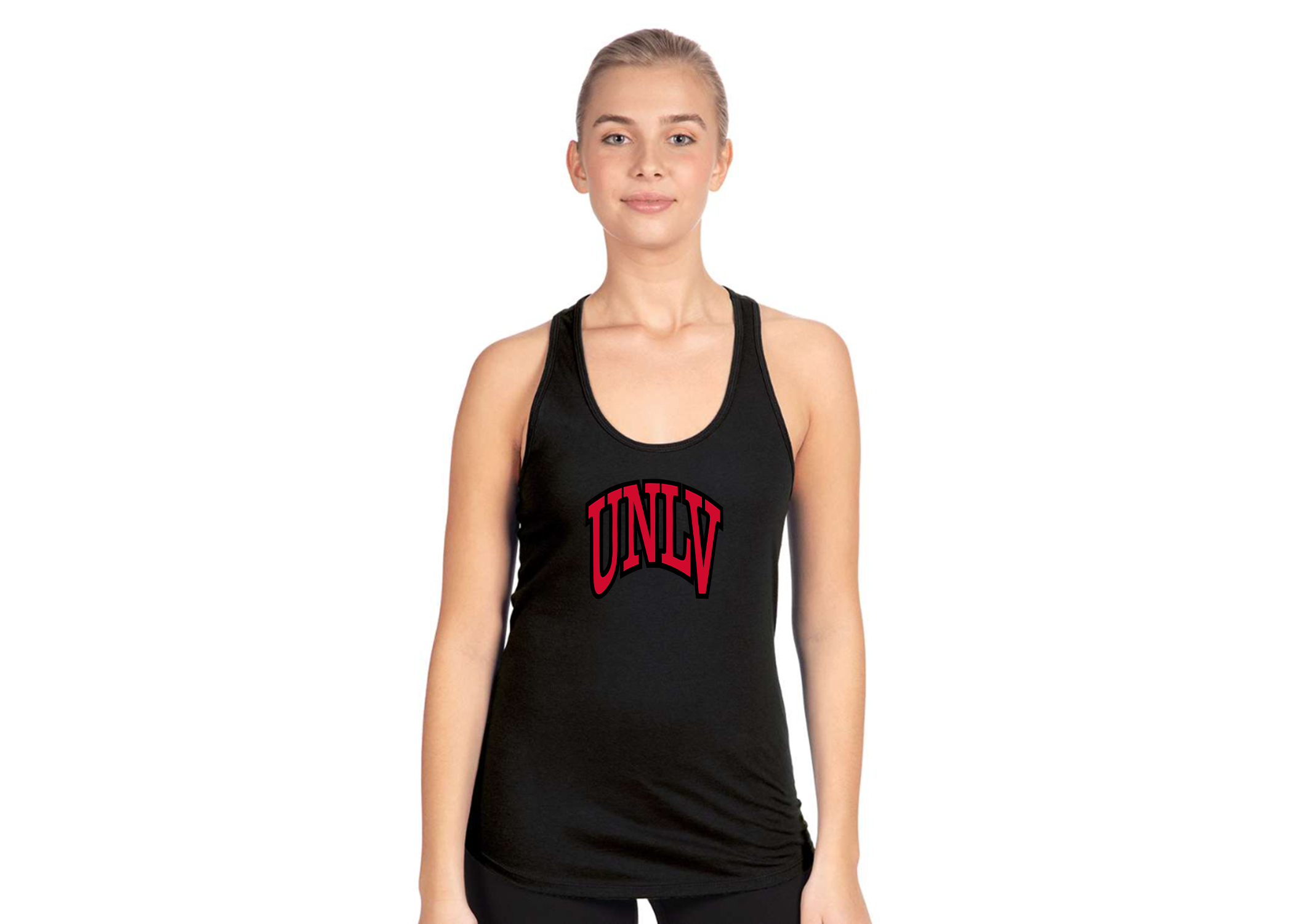 SweatRo Women's UNLV Rebels Next Level Ideal Racerback Tank