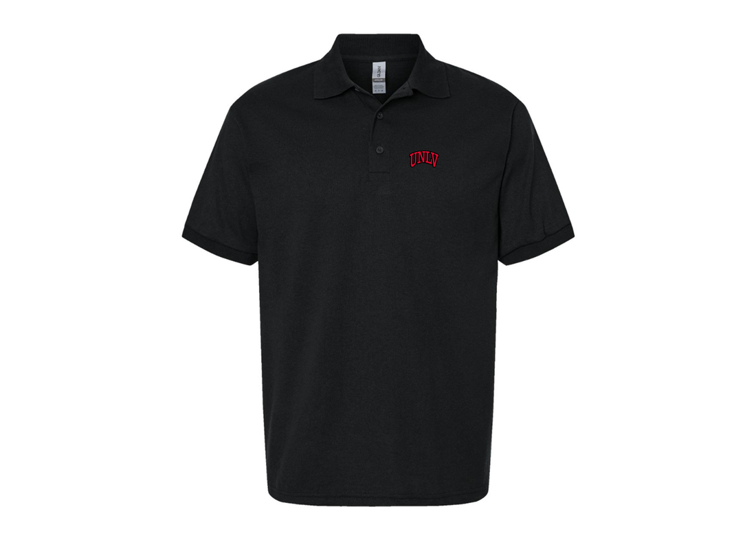 Men's UNLV Rebels Gildan Dry Blend Jersey Polo