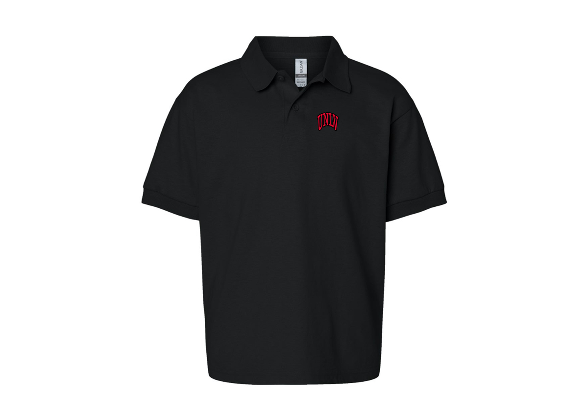 SweatRo Youth UNLV Rebels Gildan Dry Blend Jersey Polo