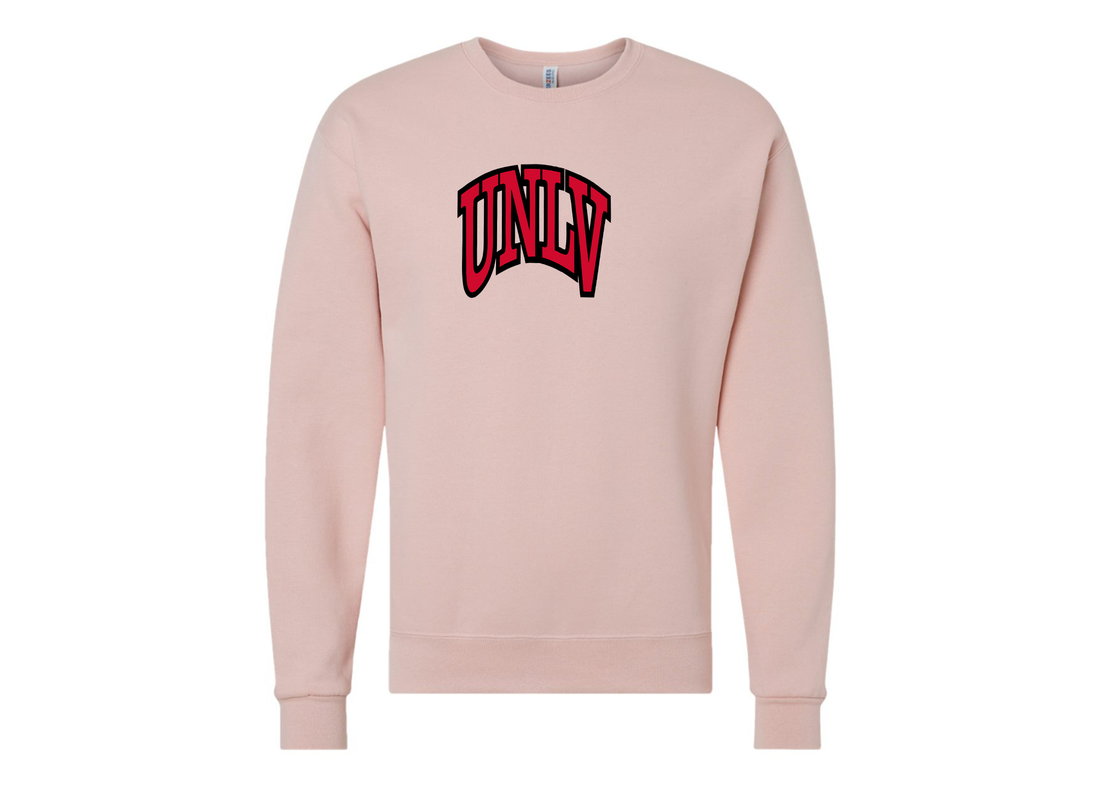 Men's UNLV Rebels JERZEES NuBlend Crewneck Sweatshirt