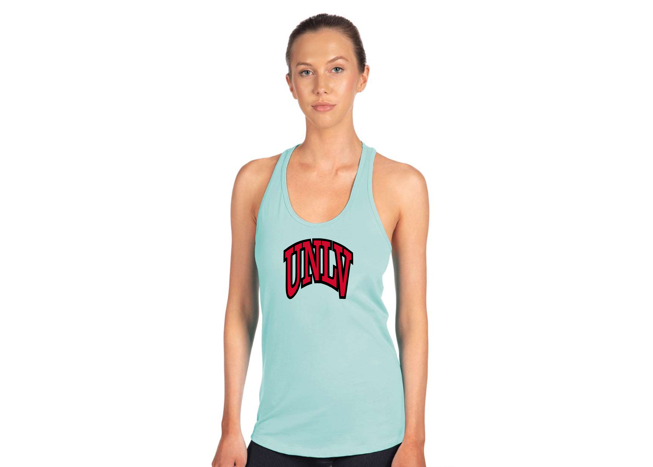 SweatRo Women's UNLV Rebels Next Level Ideal Racerback Tank