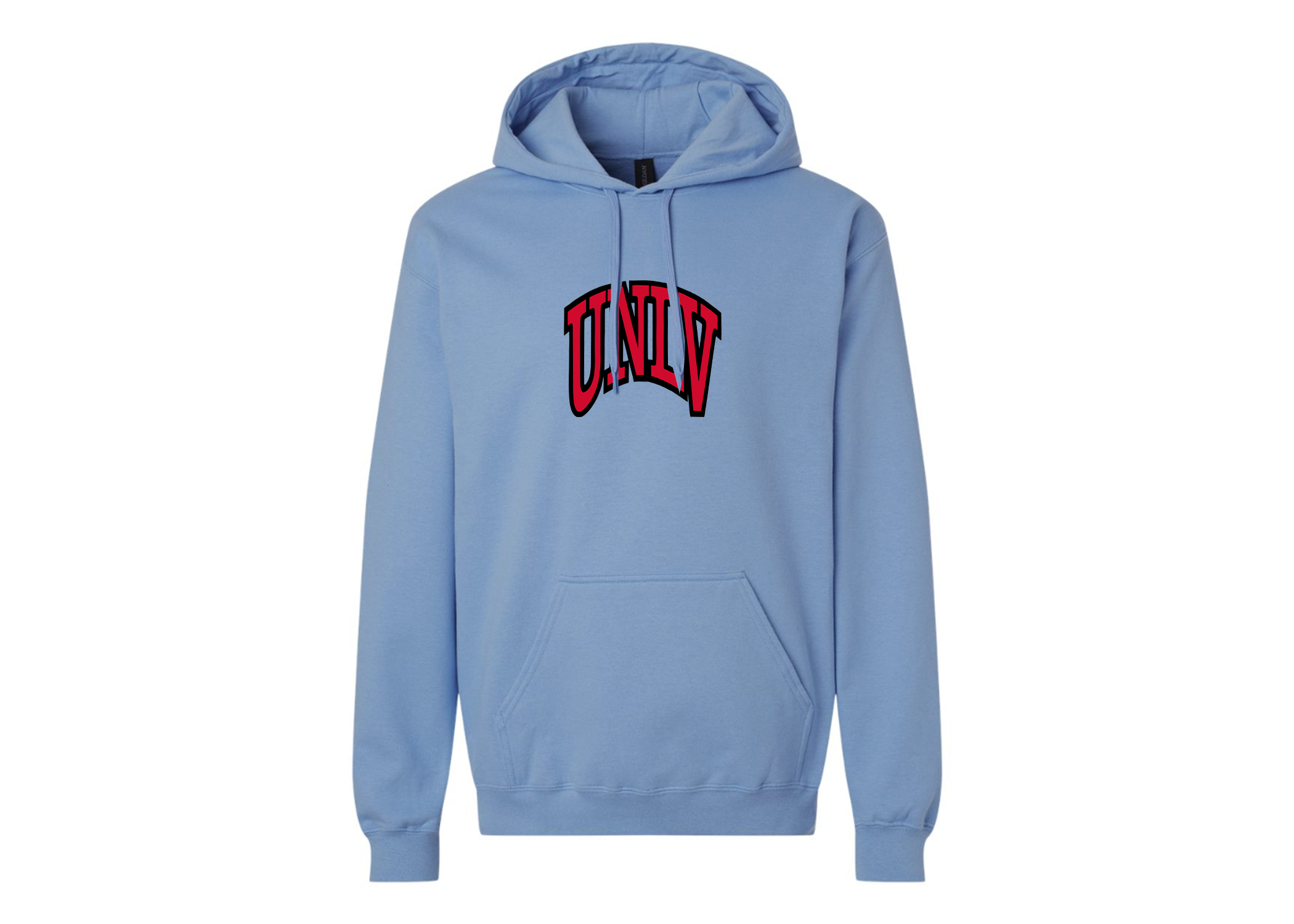 SweatRo Men's UNLV Rebels Softstyle Midweight Hooded Sweatshirt