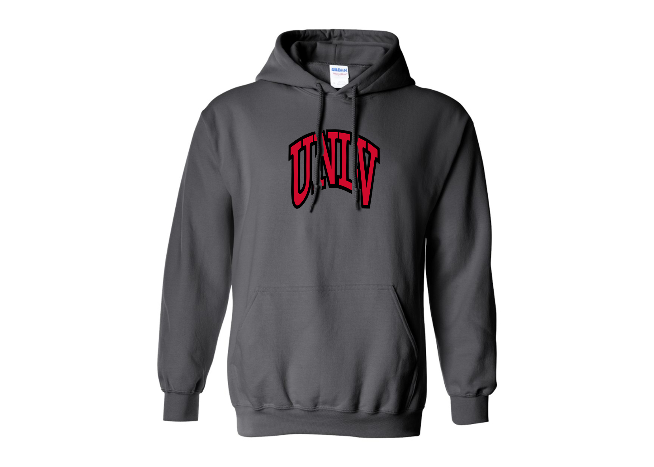 SweatRo Men's UNLV Rebels Gildan Heavy Blend Hooded Sweatshirt