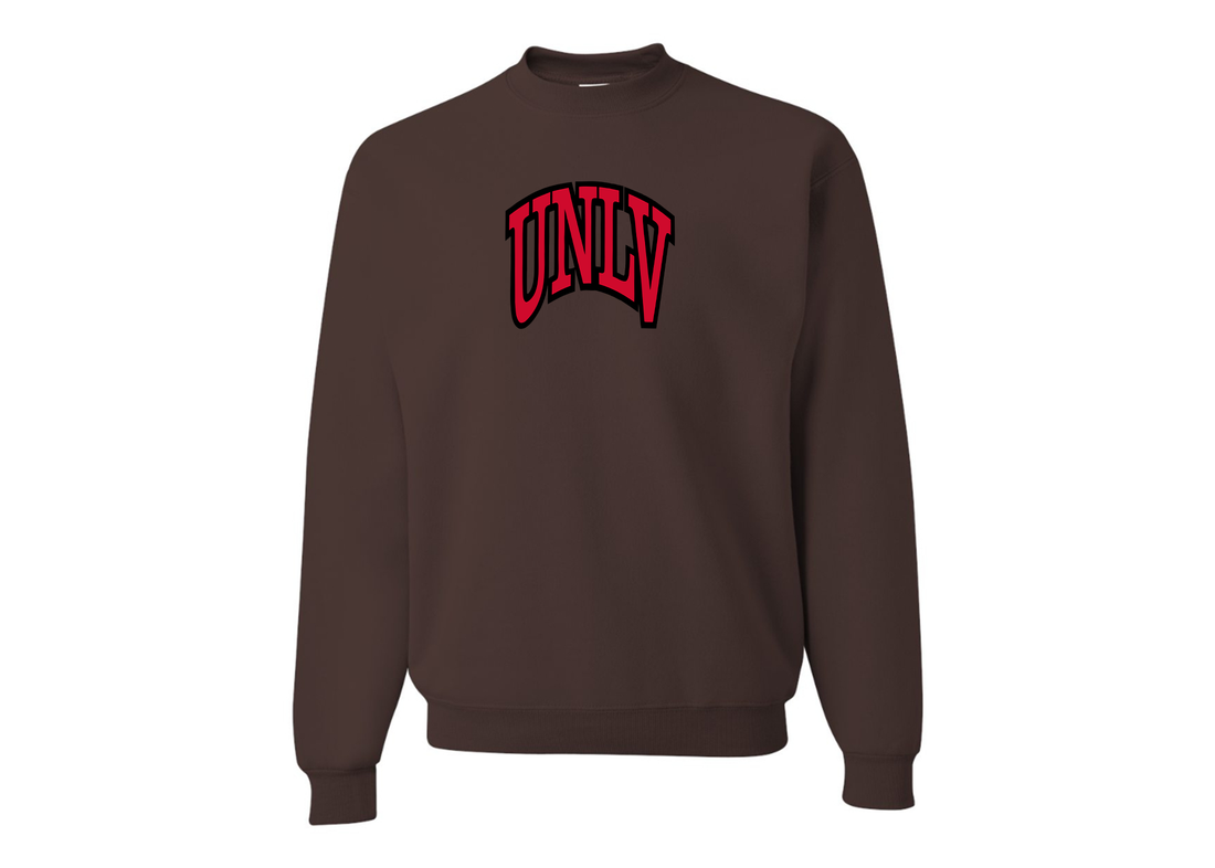 Men's UNLV Rebels JERZEES NuBlend Crewneck Sweatshirt