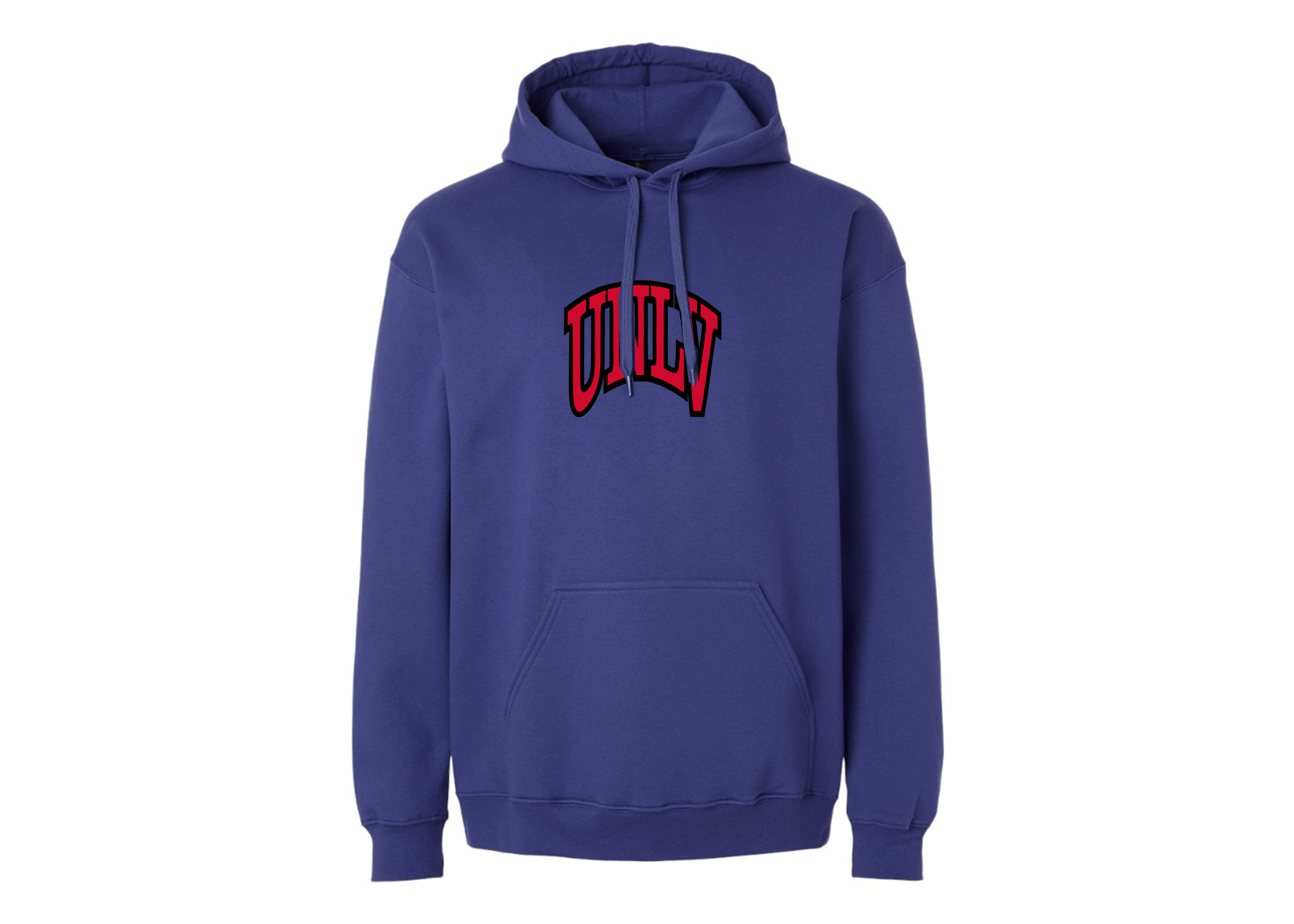 SweatRo Men's UNLV Rebels Softstyle Midweight Hooded Sweatshirt
