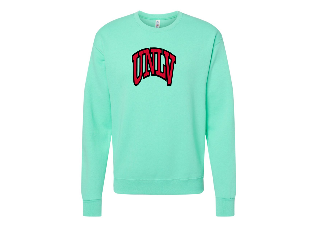 Men's UNLV Rebels JERZEES NuBlend Crewneck Sweatshirt