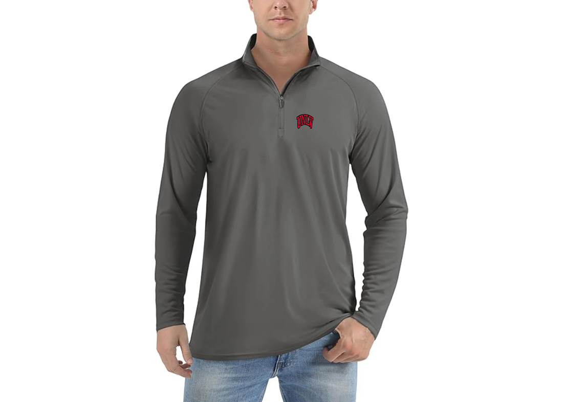 Men's UNLV Rebels Lightweight Quarter-Zip Athletic Shirt Long Sleeve Performance Wear