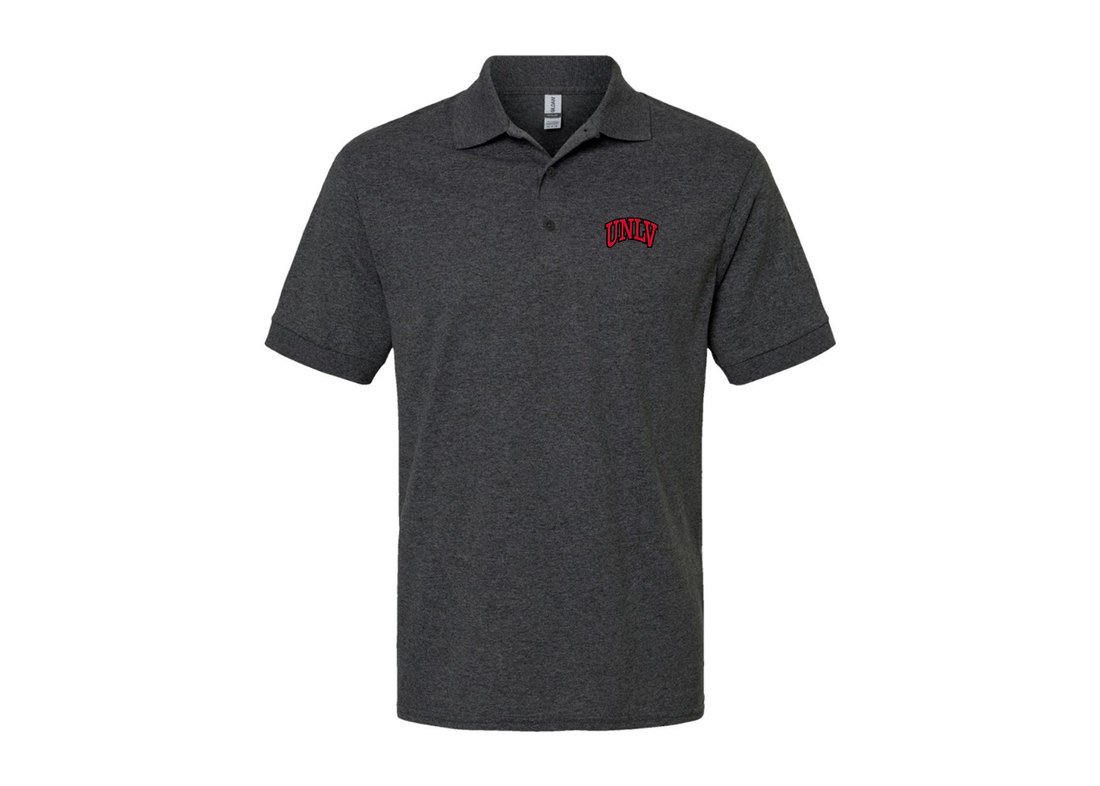 Men's UNLV Rebels Gildan Dry Blend Jersey Polo