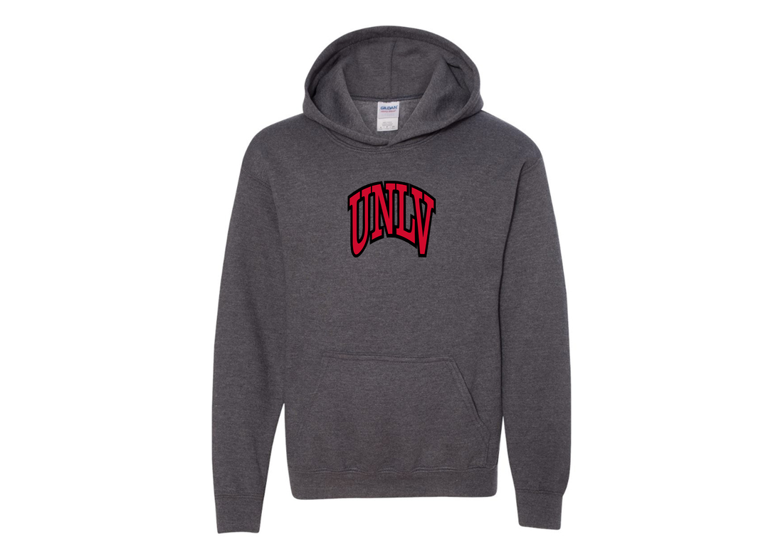 Youth UNLV Rebels Gildan Heavy Blend  Hooded Sweatshirt