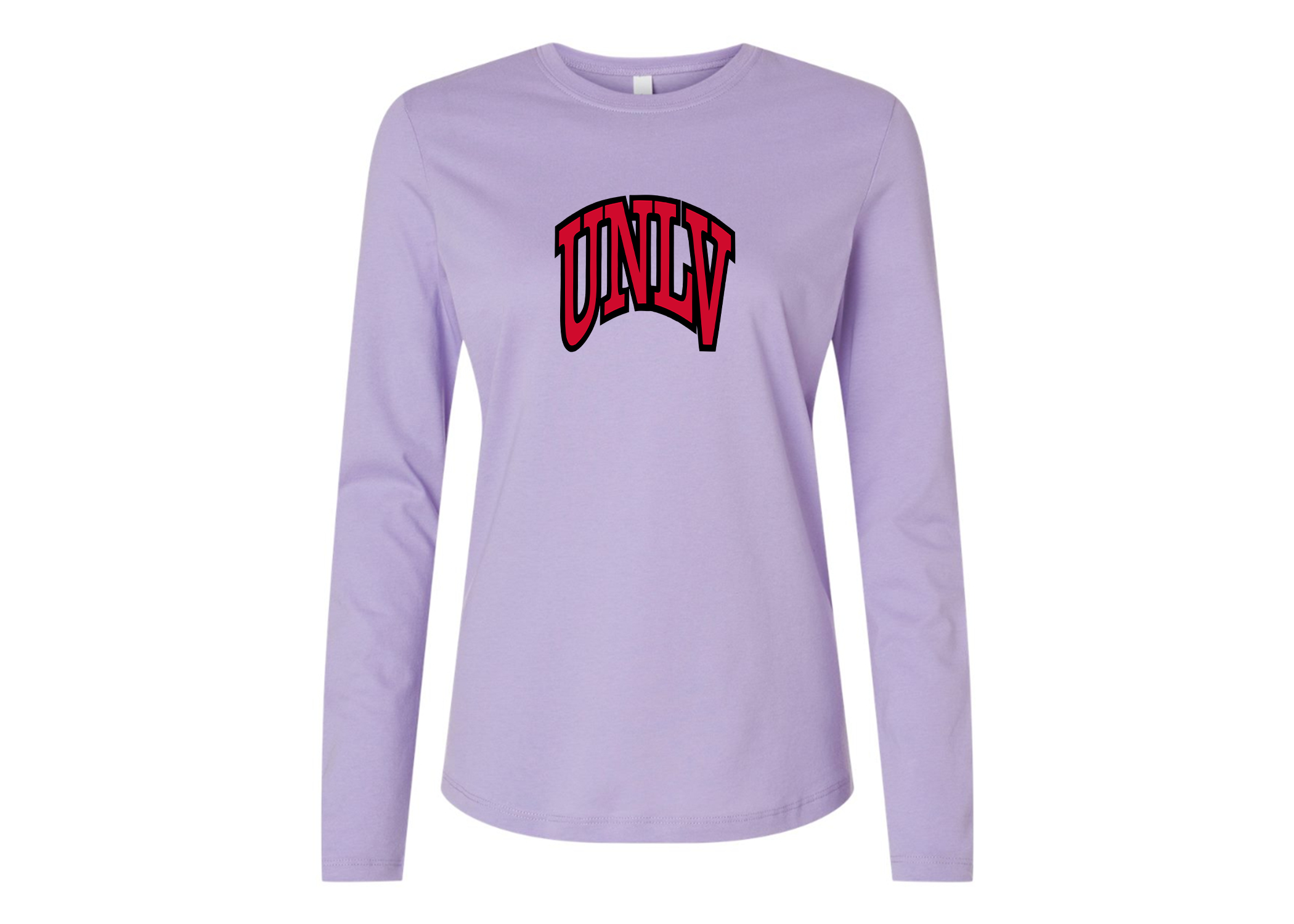 SweatRo BELLA CANVAS Women’s UNLV Rebels Jersey Long Sleeve Tee