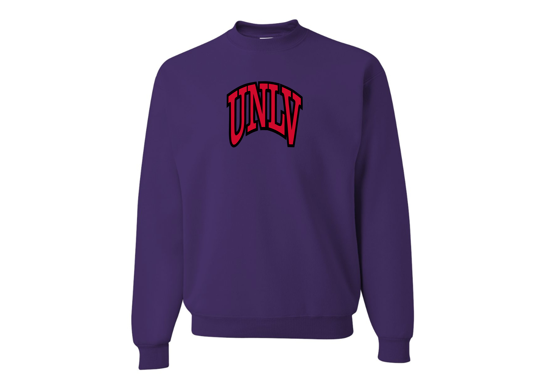 SweatRo Men's UNLV Rebels JERZEES NuBlend Crewneck Sweatshirt