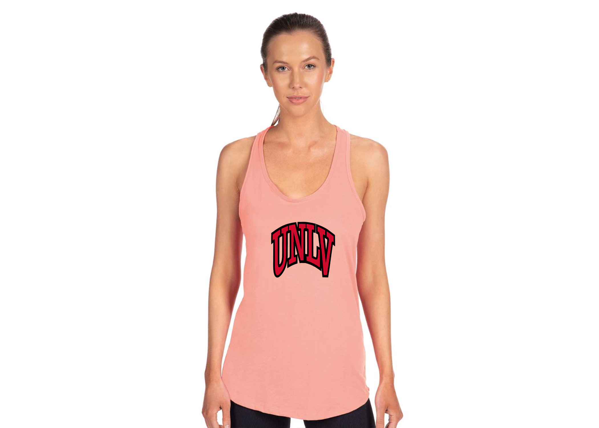 SweatRo Women's UNLV Rebels Next Level Ideal Racerback Tank