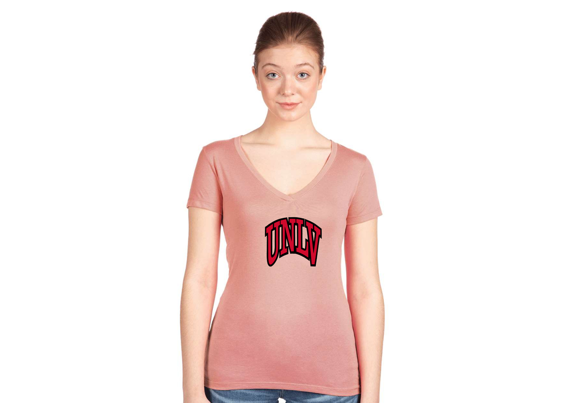 Women's UNLV Rebels Next Level V-Neck T-Shirt