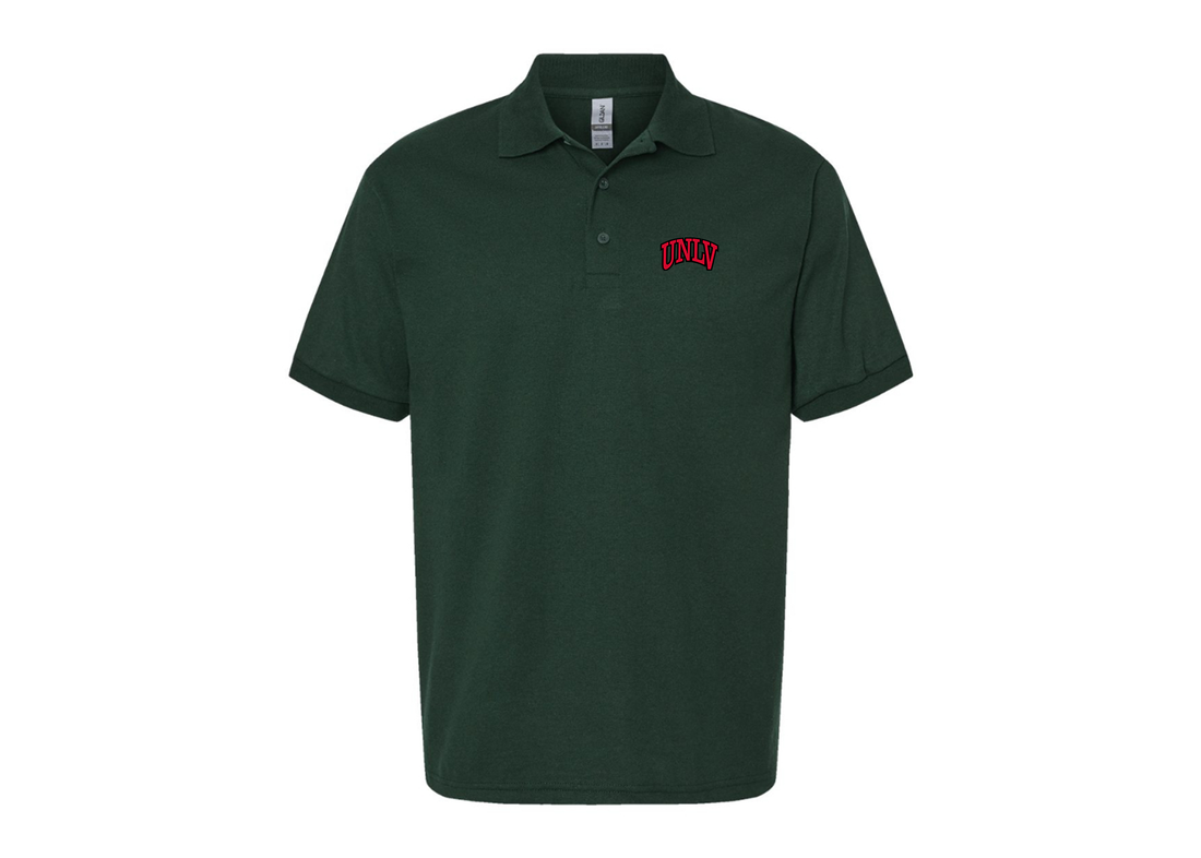 Men's UNLV Rebels Gildan Dry Blend Jersey Polo