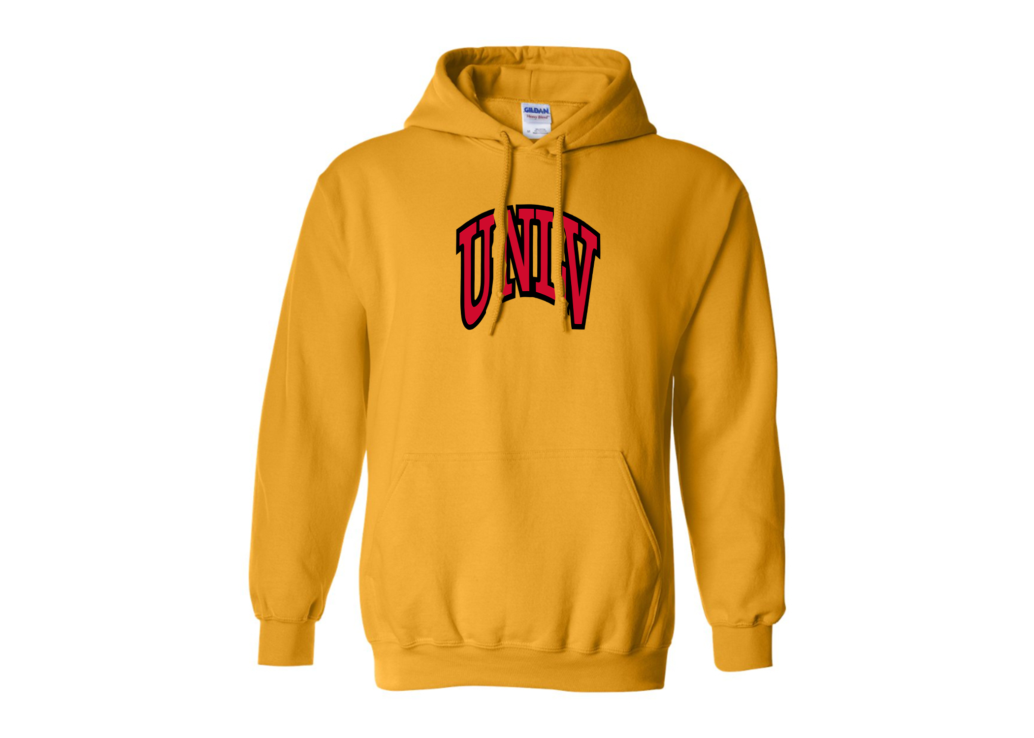 SweatRo Men's UNLV Rebels Gildan Heavy Blend Hooded Sweatshirt