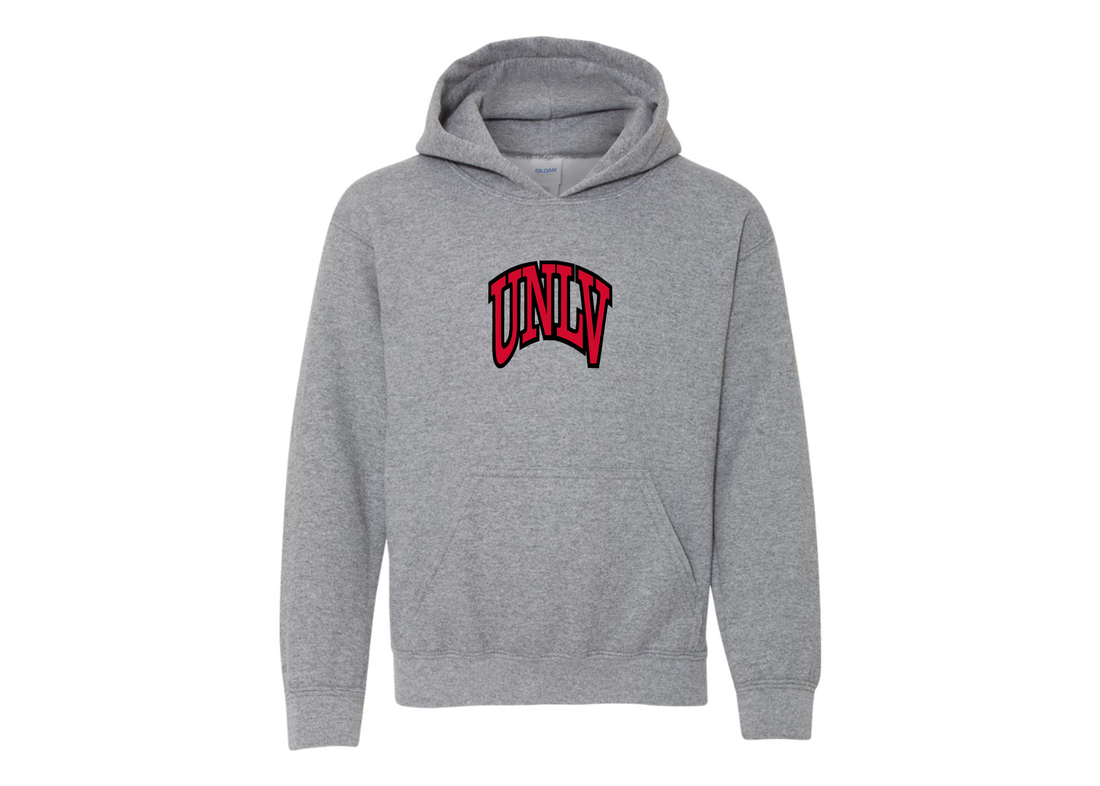 Youth UNLV Rebels Gildan Heavy Blend  Hooded Sweatshirt