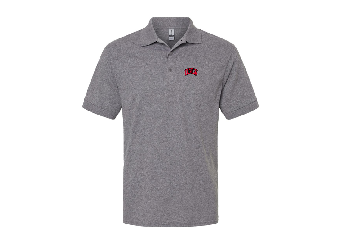 Men's UNLV Rebels Gildan Dry Blend Jersey Polo