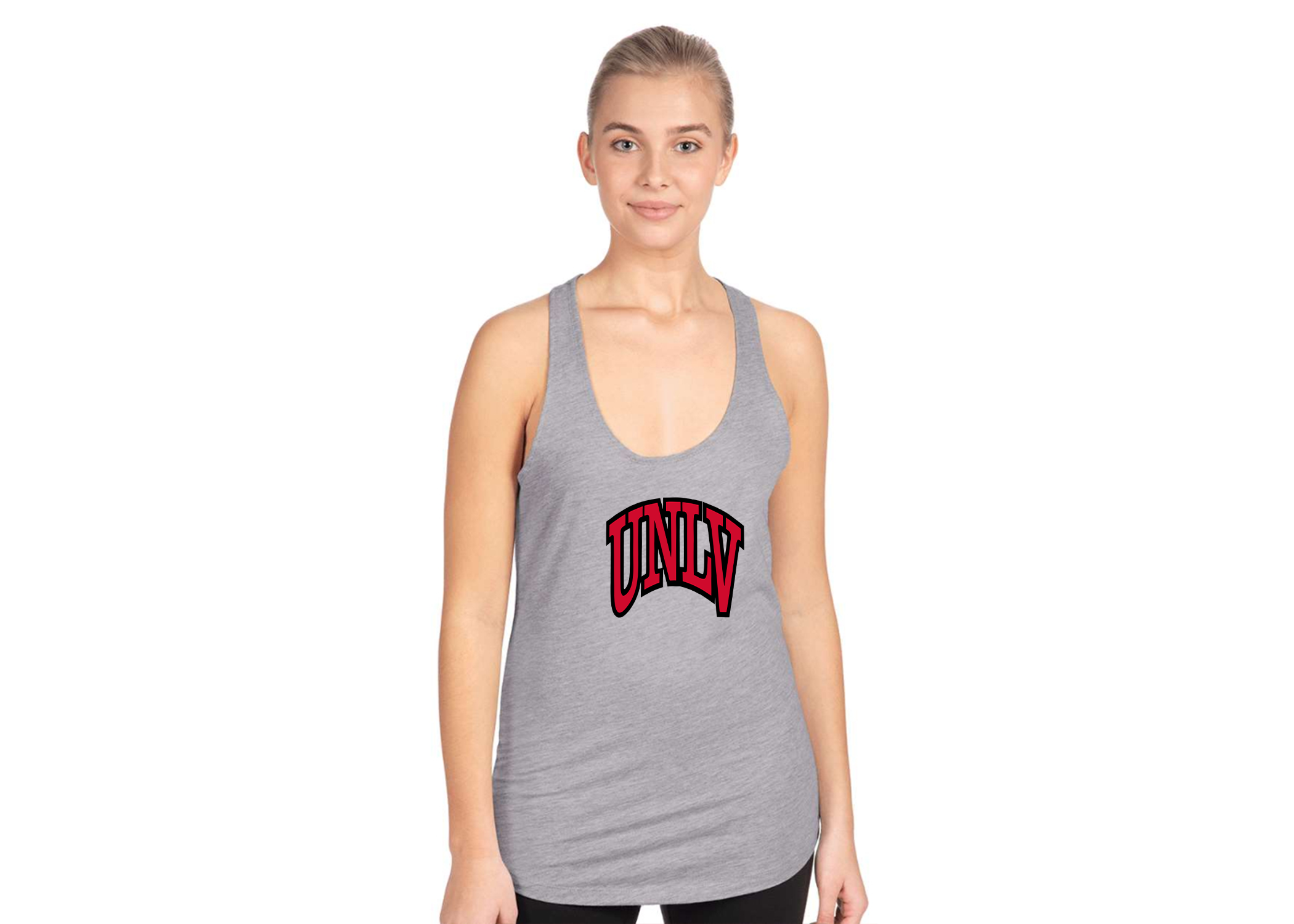 SweatRo Women's UNLV Rebels Next Level Ideal Racerback Tank