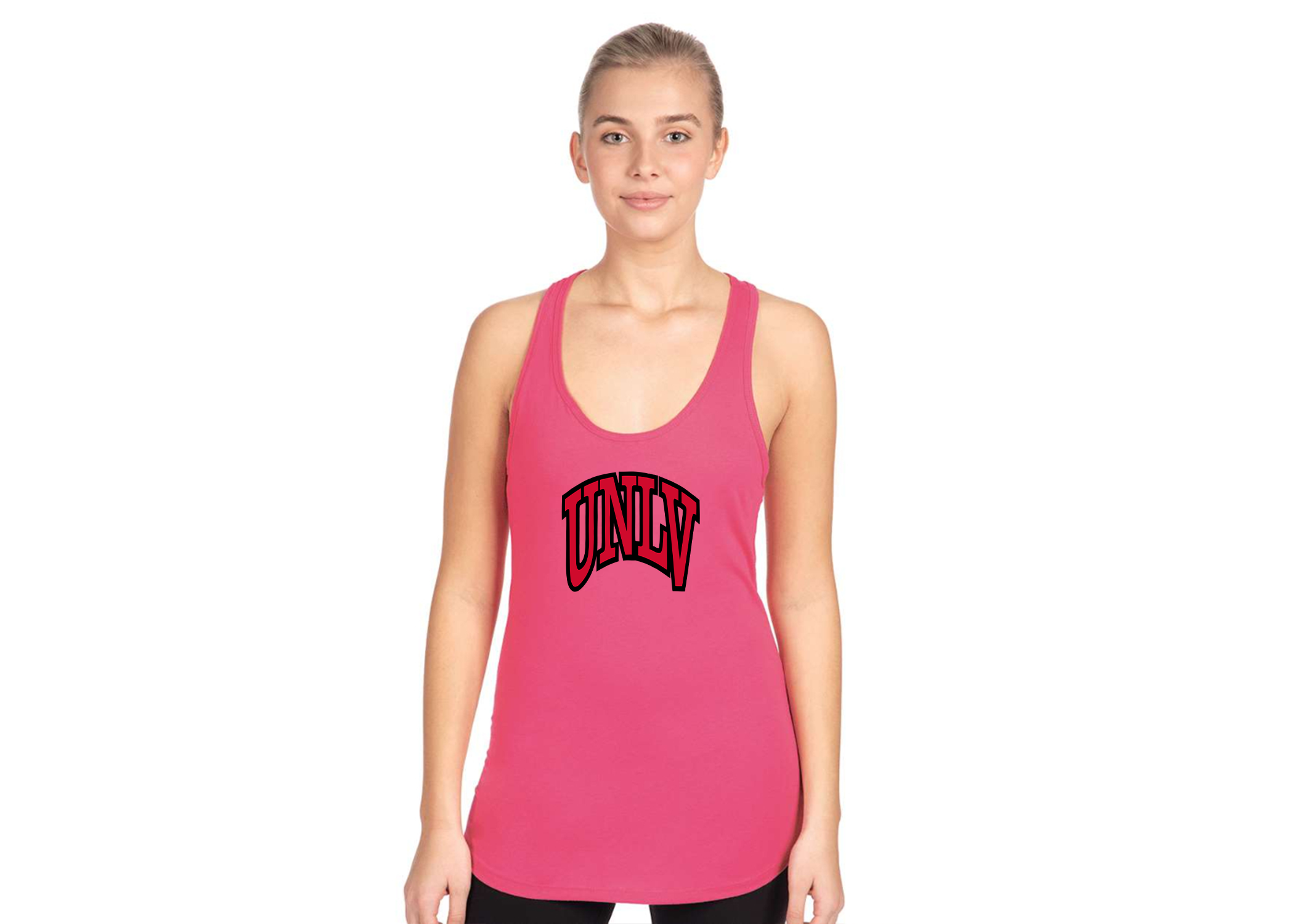 SweatRo Women's UNLV Rebels Next Level Ideal Racerback Tank