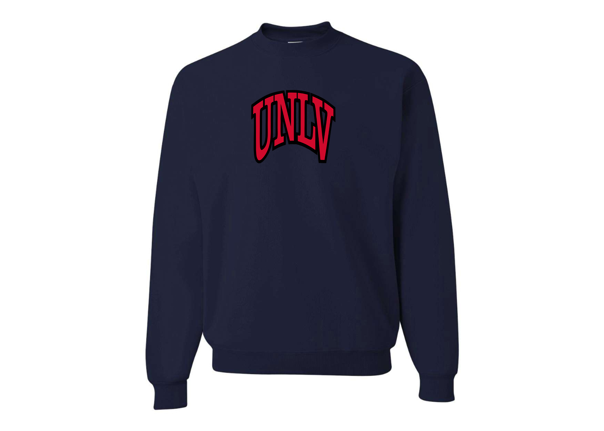 SweatRo Men's UNLV Rebels JERZEES NuBlend Crewneck Sweatshirt