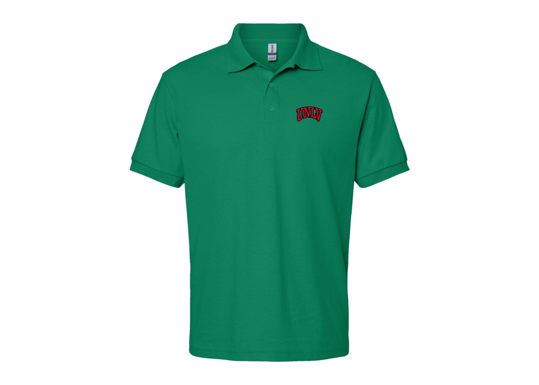 Men's UNLV Rebels Gildan Dry Blend Jersey Polo