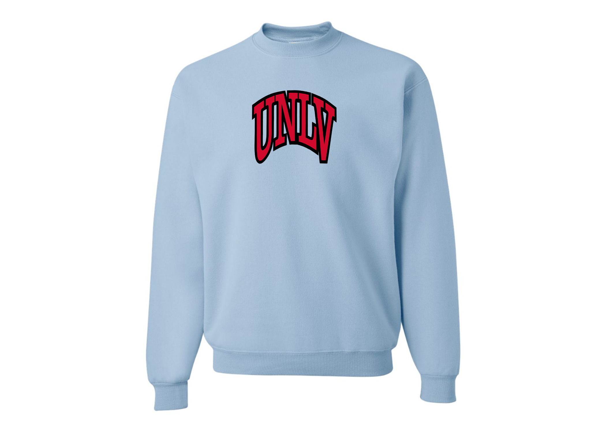 SweatRo Men's UNLV Rebels JERZEES NuBlend Crewneck Sweatshirt