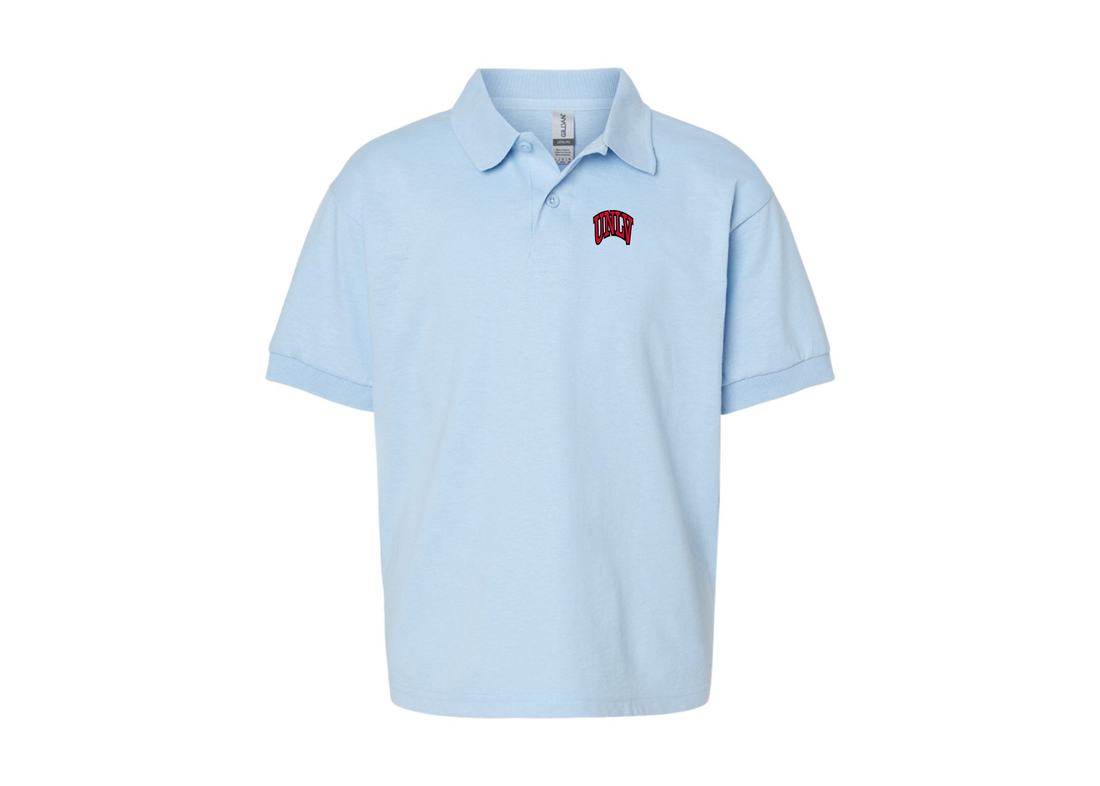 Youth UNLV Rebels Gildan Dry Blend Jersey Polo