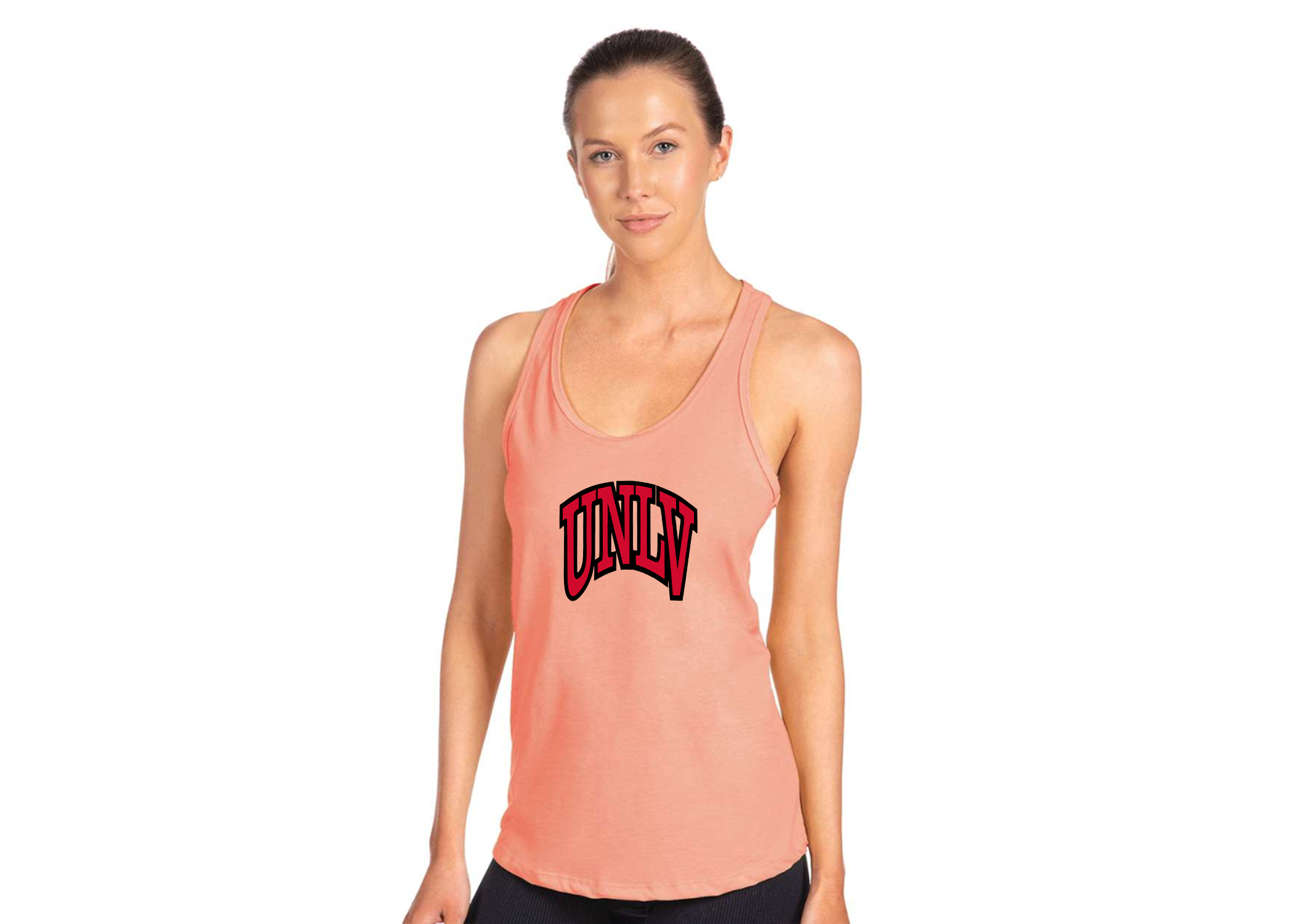 SweatRo Women's UNLV Rebels Next Level Ideal Racerback Tank