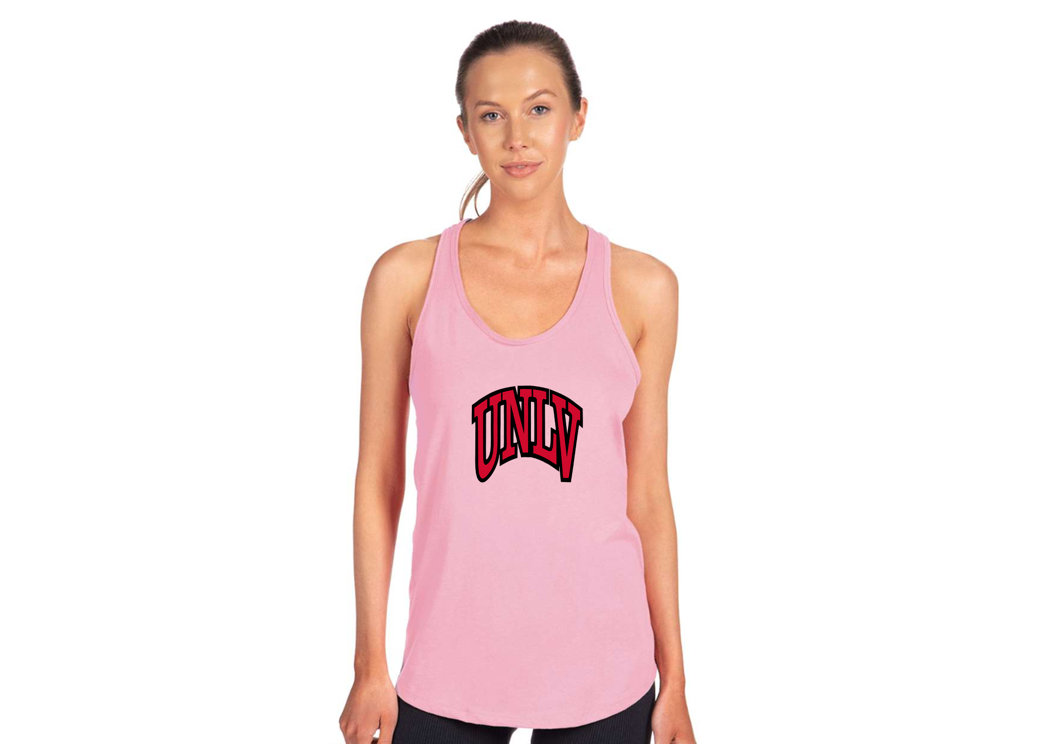 SweatRo Women's UNLV Rebels Next Level Ideal Racerback Tank