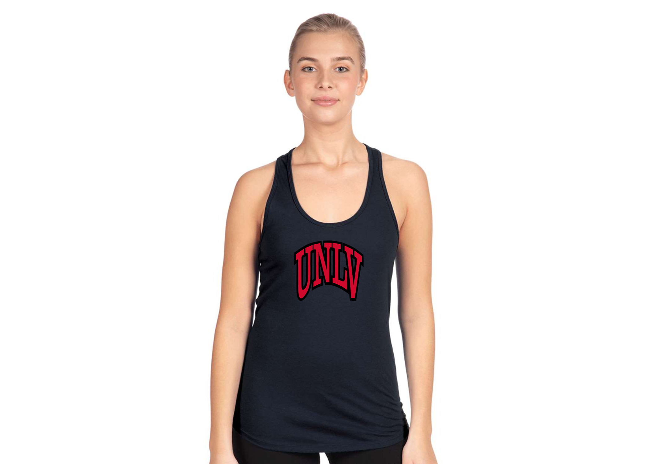 SweatRo Women's UNLV Rebels Next Level Ideal Racerback Tank