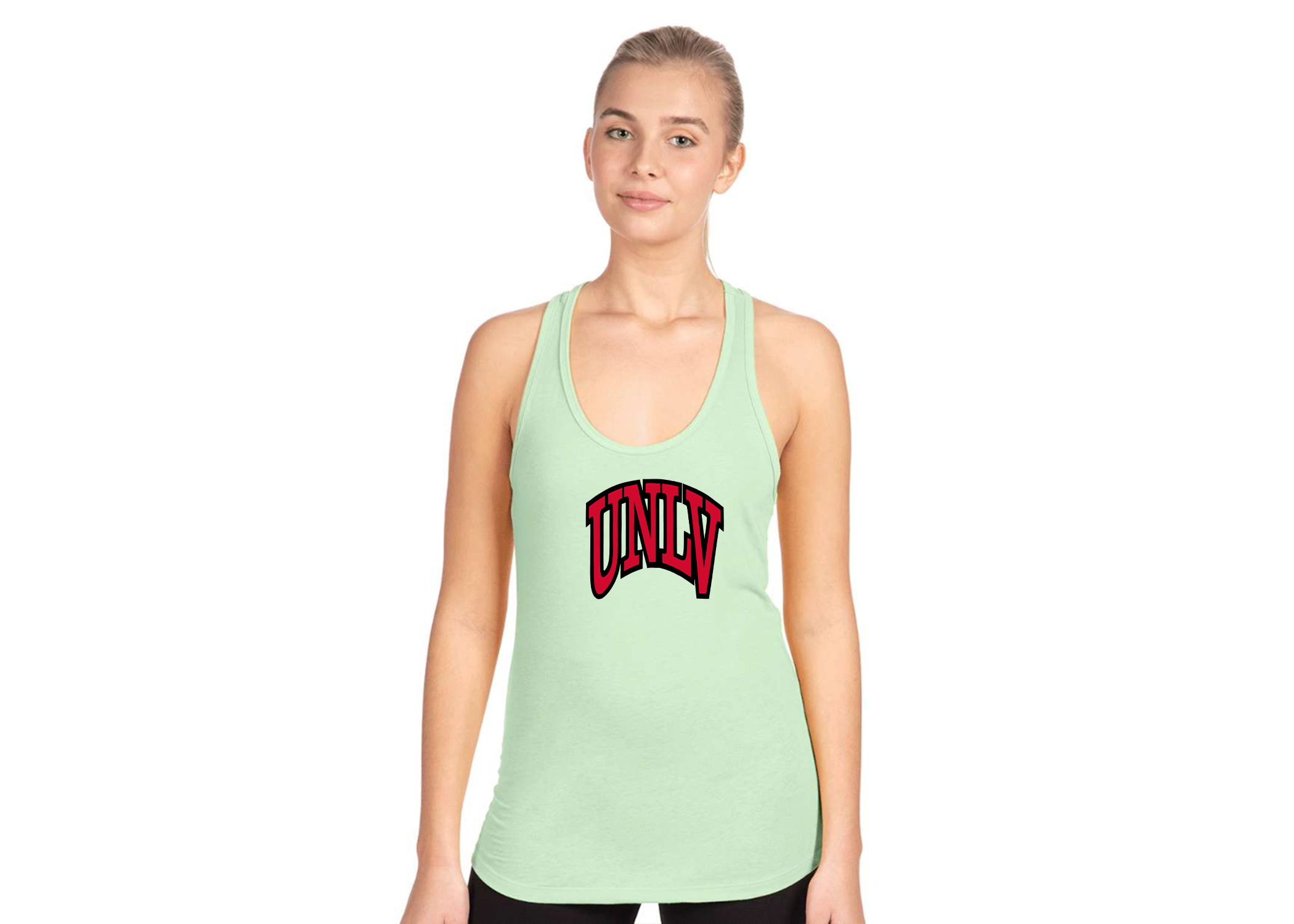 SweatRo Women's UNLV Rebels Next Level Ideal Racerback Tank
