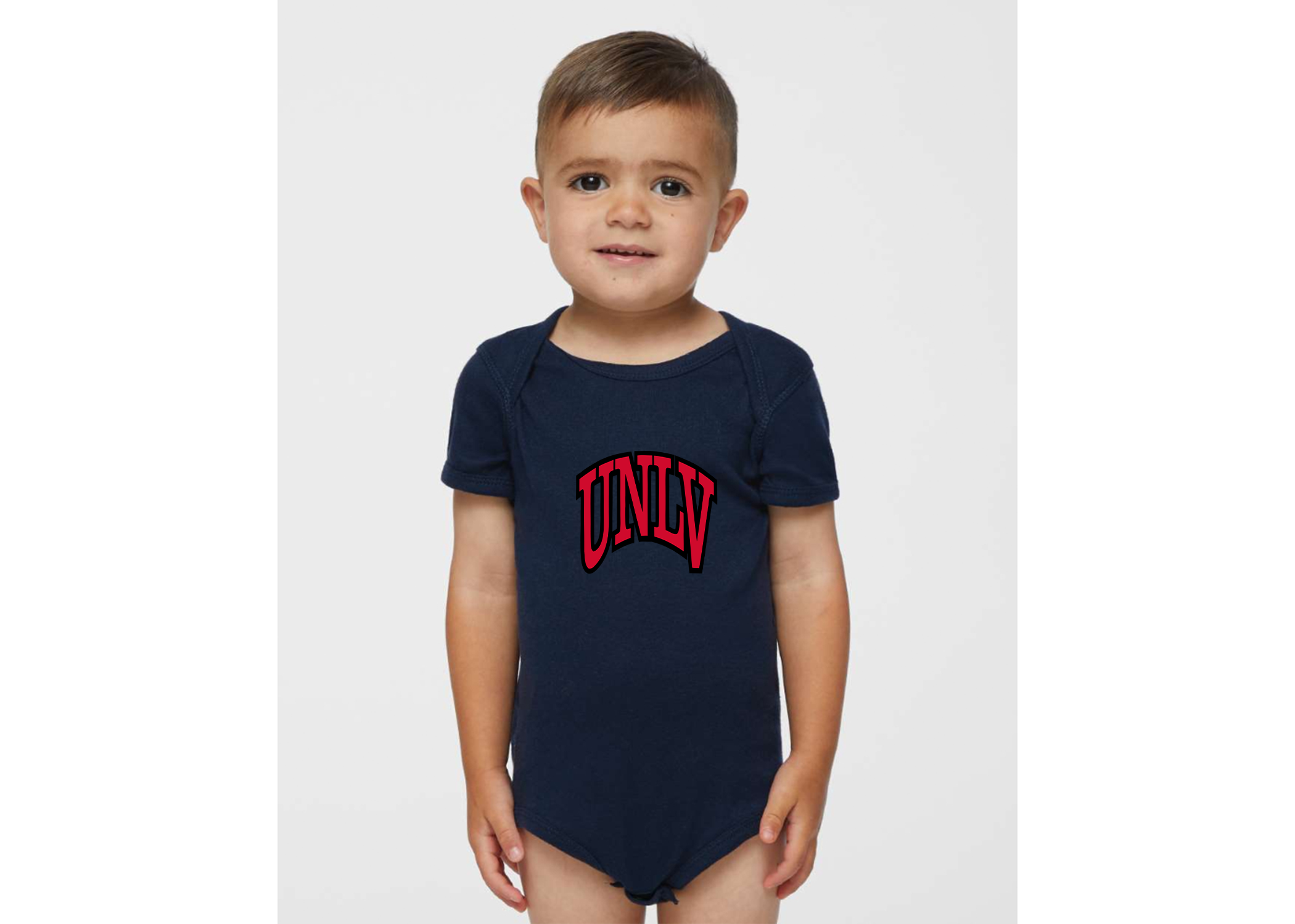 SweatRo UNLV Rebels Rabbit Skins Infant Baby Rib Bodysuit