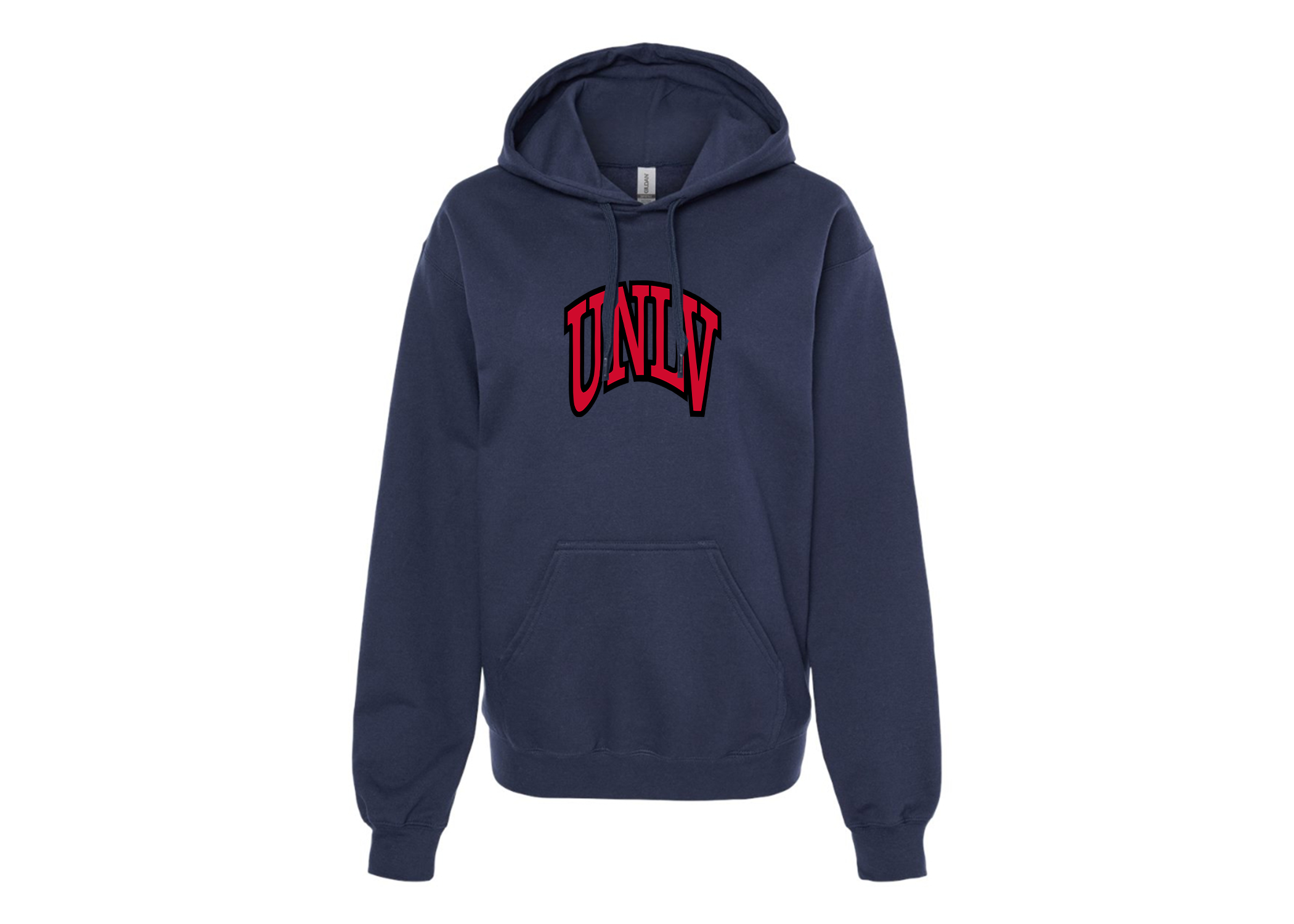 SweatRo Men's UNLV Rebels Softstyle Midweight Hooded Sweatshirt