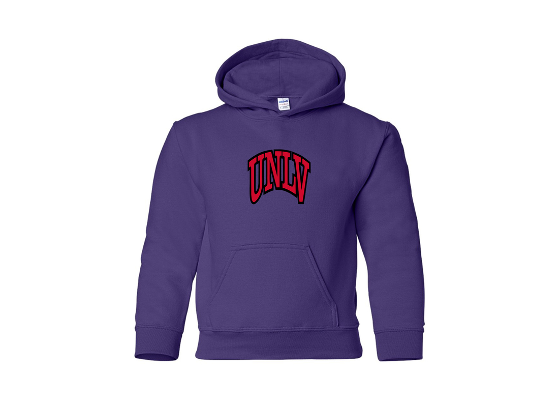 Youth UNLV Rebels Gildan Heavy Blend  Hooded Sweatshirt