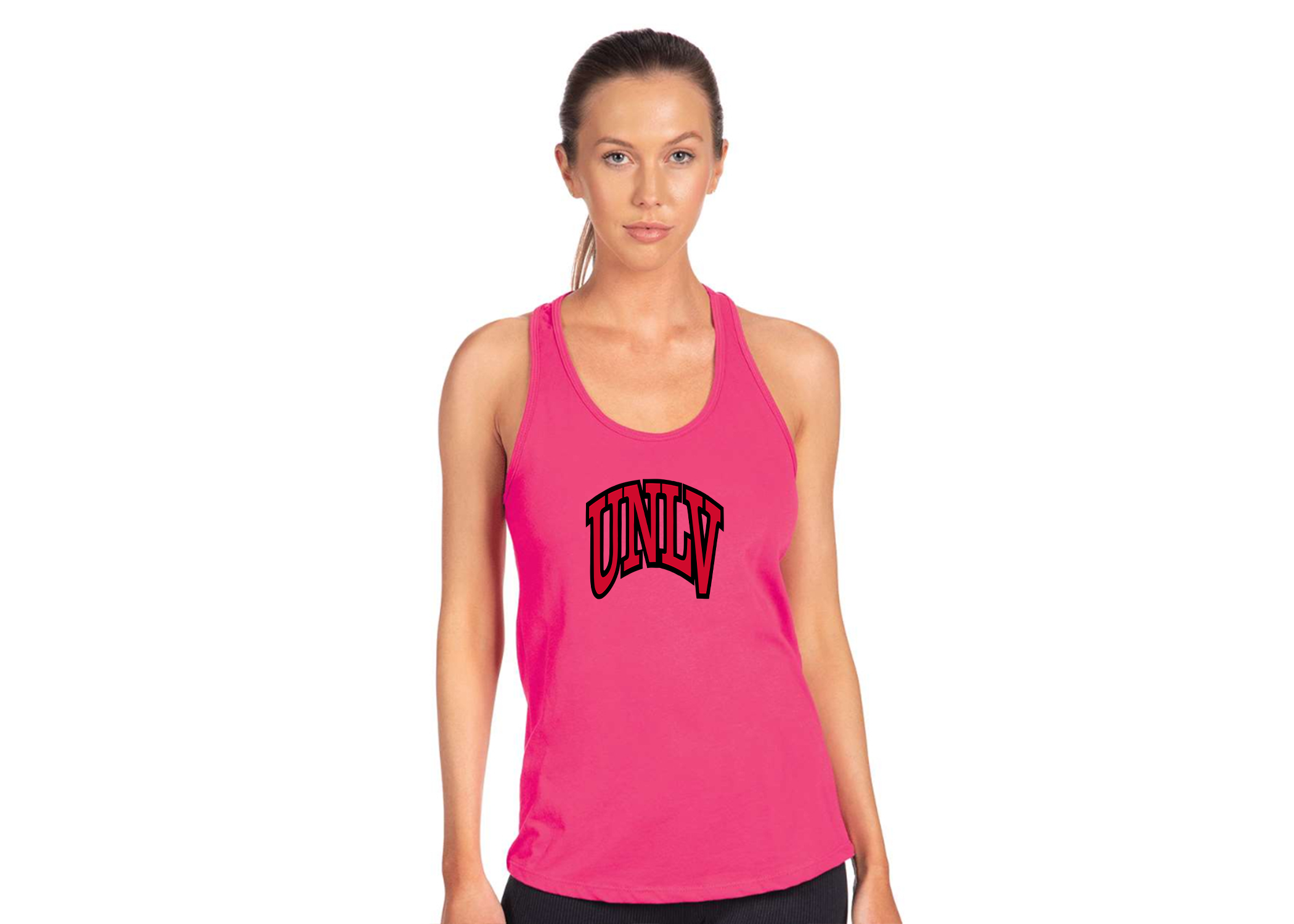SweatRo Women's UNLV Rebels Next Level Ideal Racerback Tank
