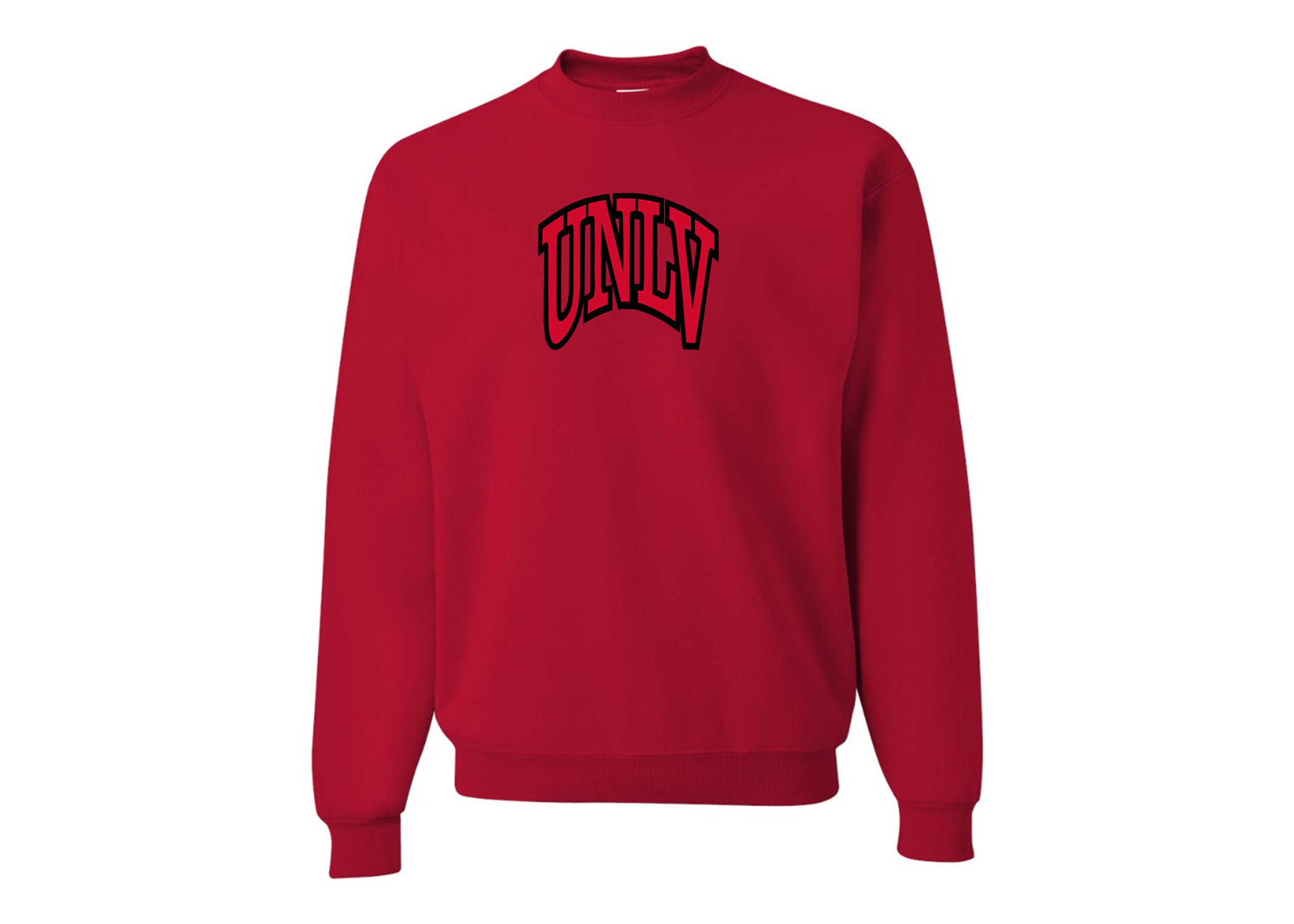 SweatRo Men's UNLV Rebels JERZEES NuBlend Crewneck Sweatshirt