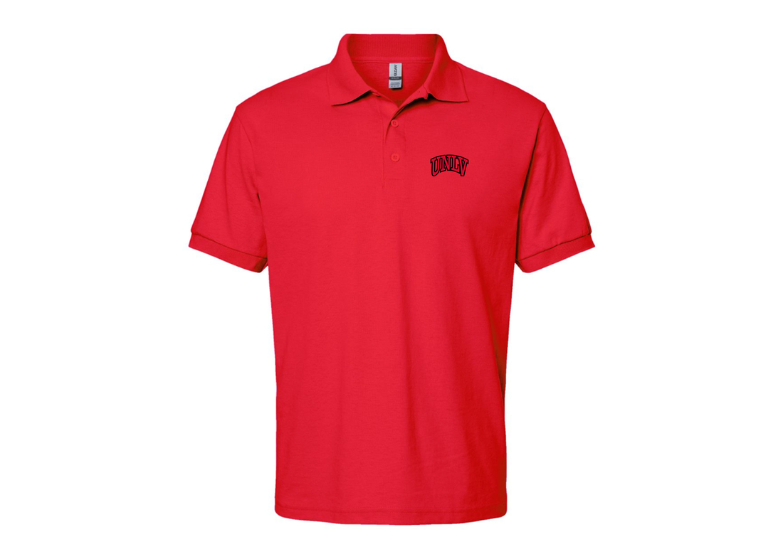 Men's UNLV Rebels Gildan Dry Blend Jersey Polo