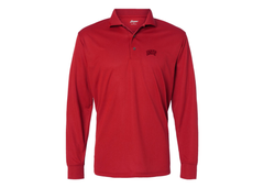 SweatRo Men's UNLV Rebels Paragon Prescott Long Sleeve Polo