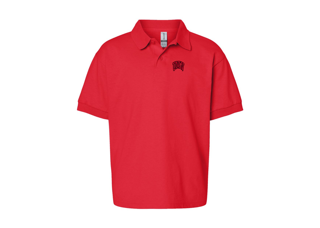 Youth UNLV Rebels Gildan Dry Blend Jersey Polo