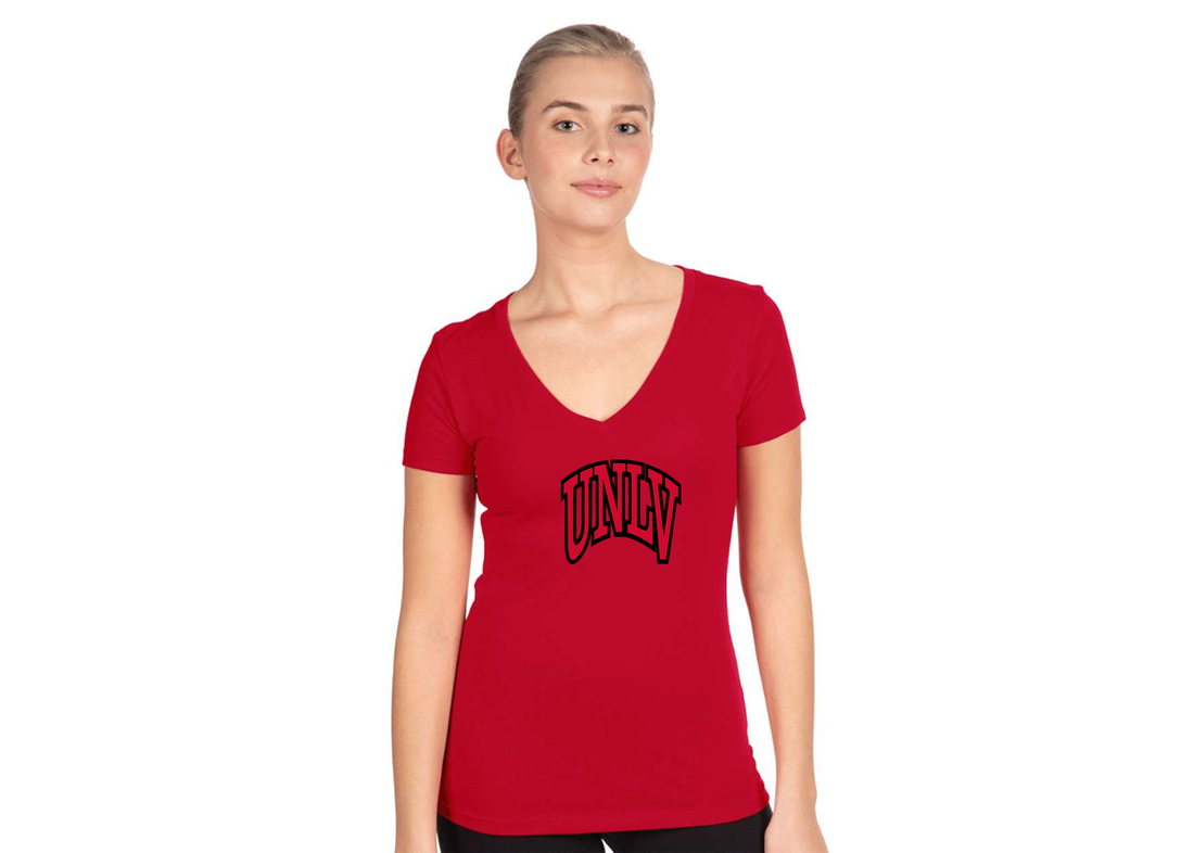 Women's UNLV Rebels Next Level V-Neck T-Shirt