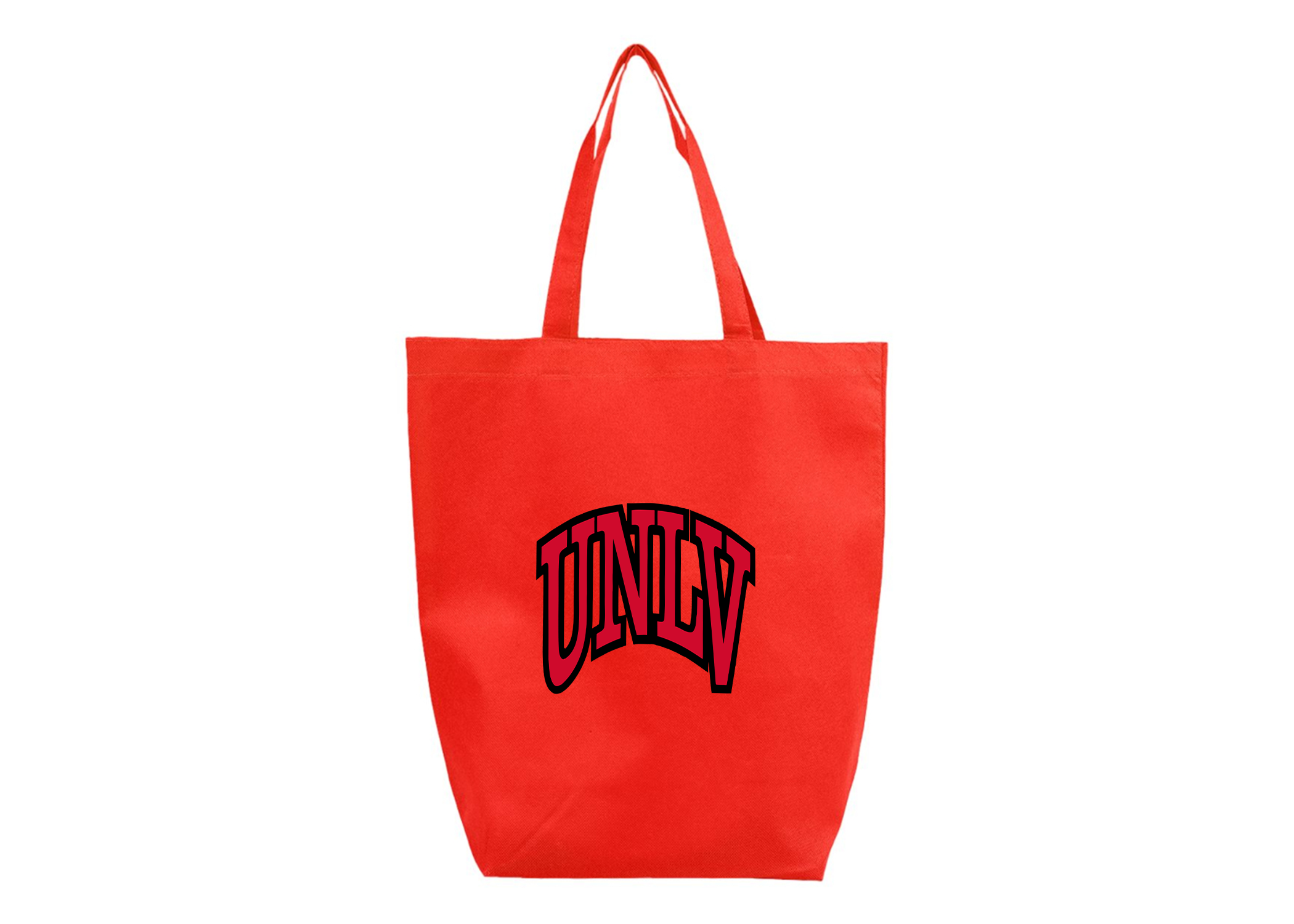 SweatRo UNLV Rebels Q-Tees Non-Woven Gusset Bottom Tote