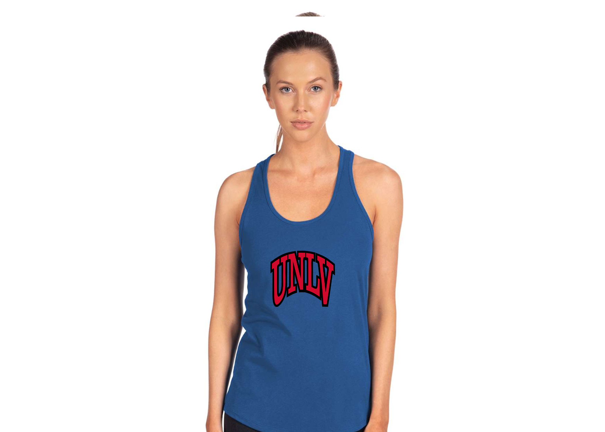 SweatRo Women's UNLV Rebels Next Level Ideal Racerback Tank